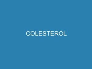 Colesterol 5